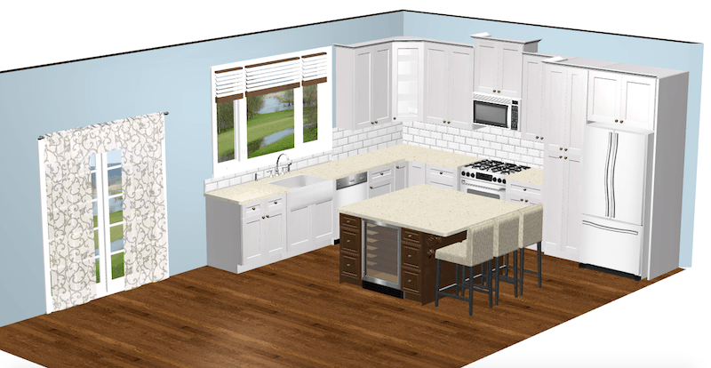 white-pro-kitchen-elevation