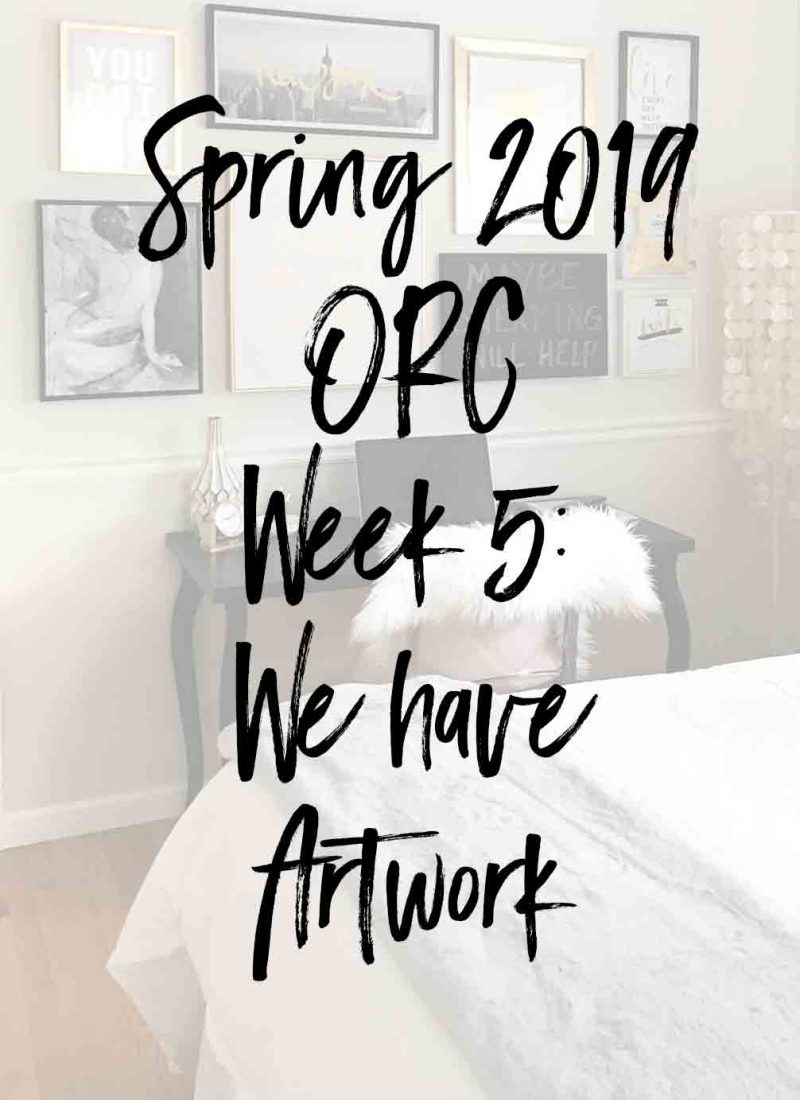 Spring 2019 One Room Challenge- Week 5: We have Artwork!!