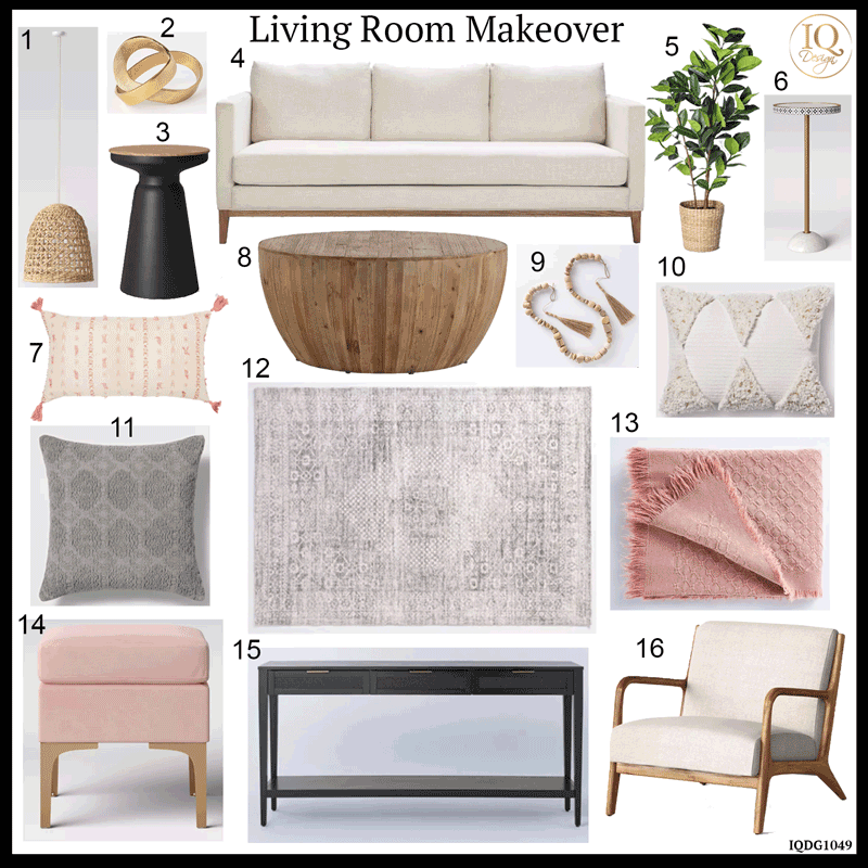 16 Things we LOVE from Target for a Living Room Makeover