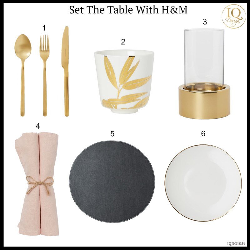 How to Set the Table With H&M on a Budget