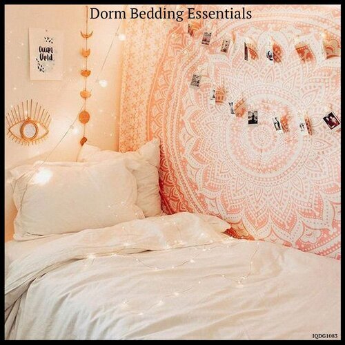 9 Dorm Room Bedding Essentials + A Few Extra Goodies