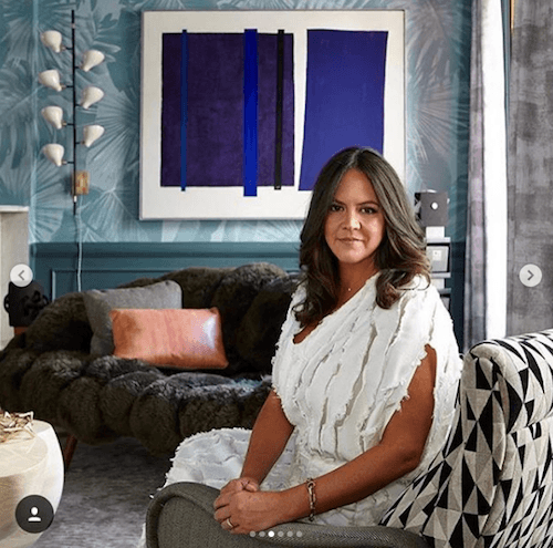 elena-frampton-of-frampton-co-at-duralee-showroom