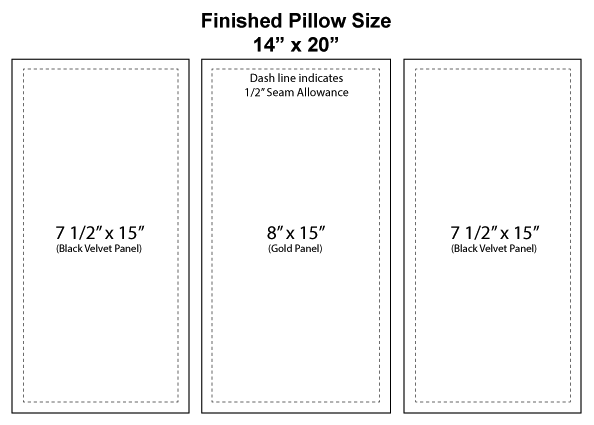 how-to-make-a-banded-pillow