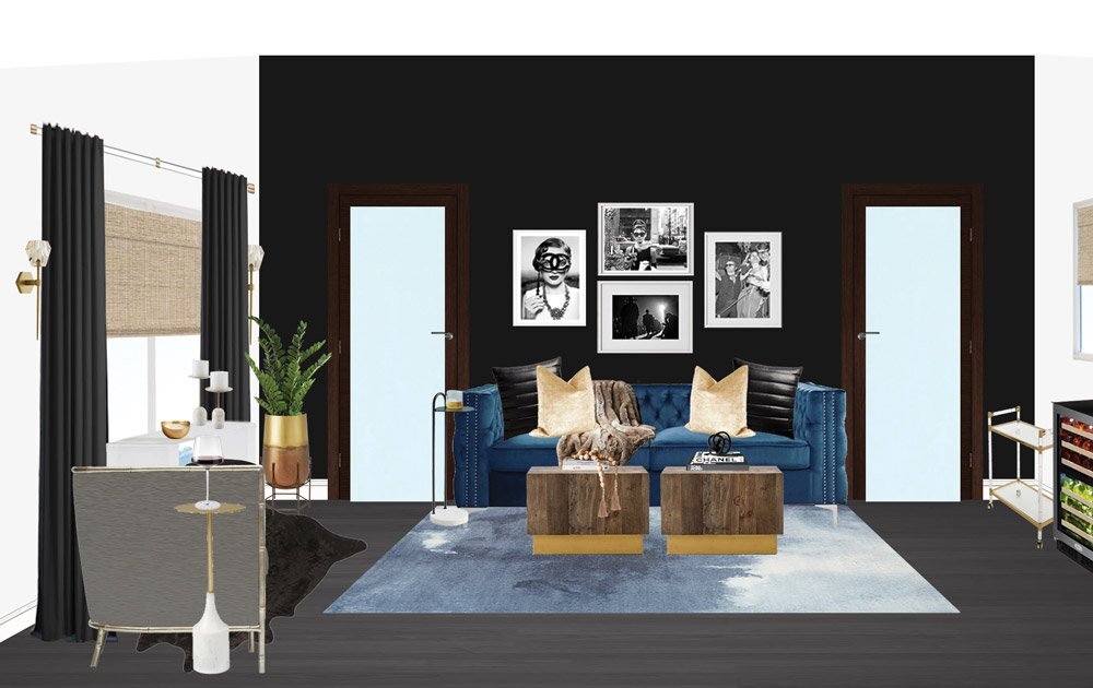 black-and-white-artwork-gallary-wall