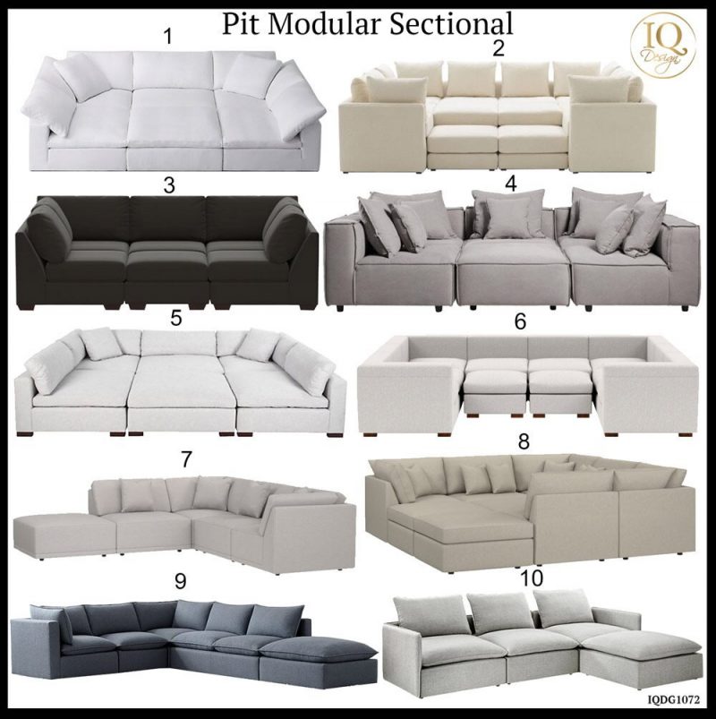 9 Modular Sectionals You Will Love For Your Home Makeover! • IQ Design