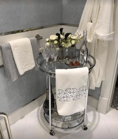 silver-bar-cart-in-bathroom-holiday-house-2018
