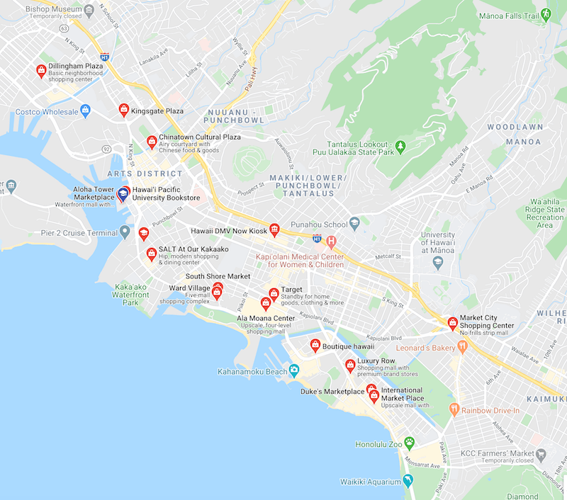 what-stores-are-local-to-hawaii-pacific-university